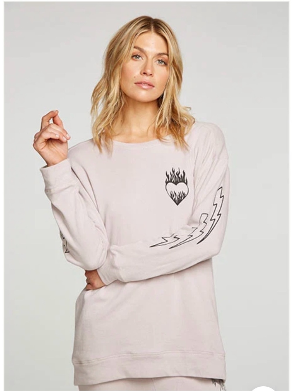 NWT Chaser Dear Diary Pullover in Macaron